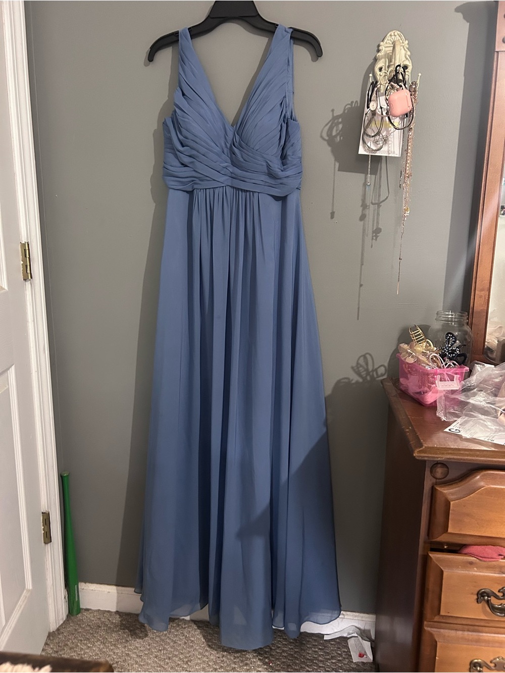 JJs slate blue A line size 12